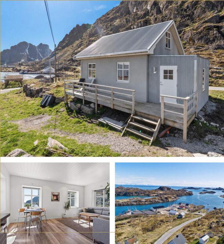 Ragnahuset - Koselig Minihus I Fiskevaer Villa Sennesvik Buitenkant foto